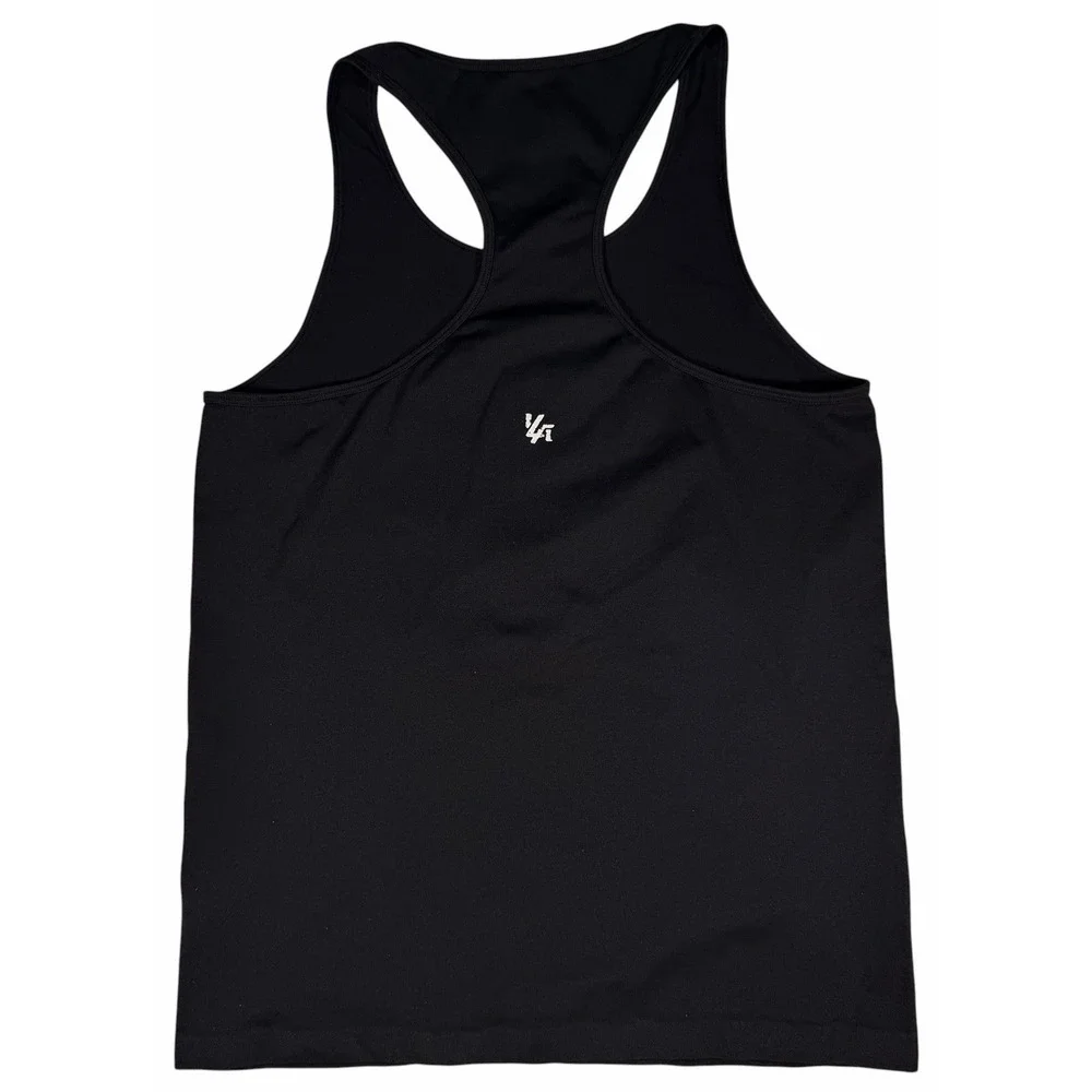 YoungLA Men's Black Razorback Compression Gym Workout Tank Size Small Model 302